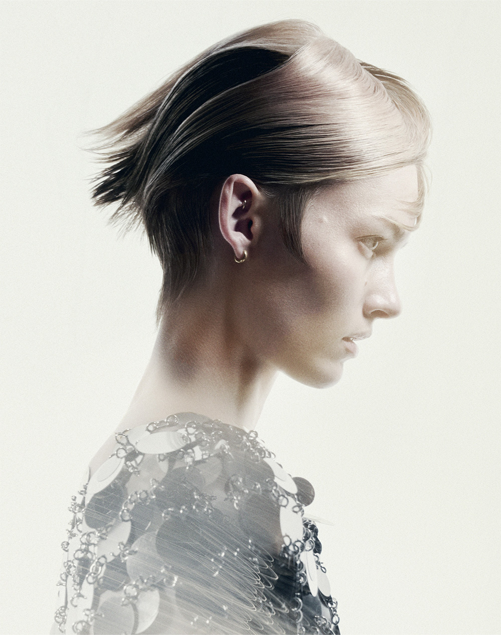 Two-Tone Sculpted Pixie - Lisa Muscat Vitale - Ascension Collection